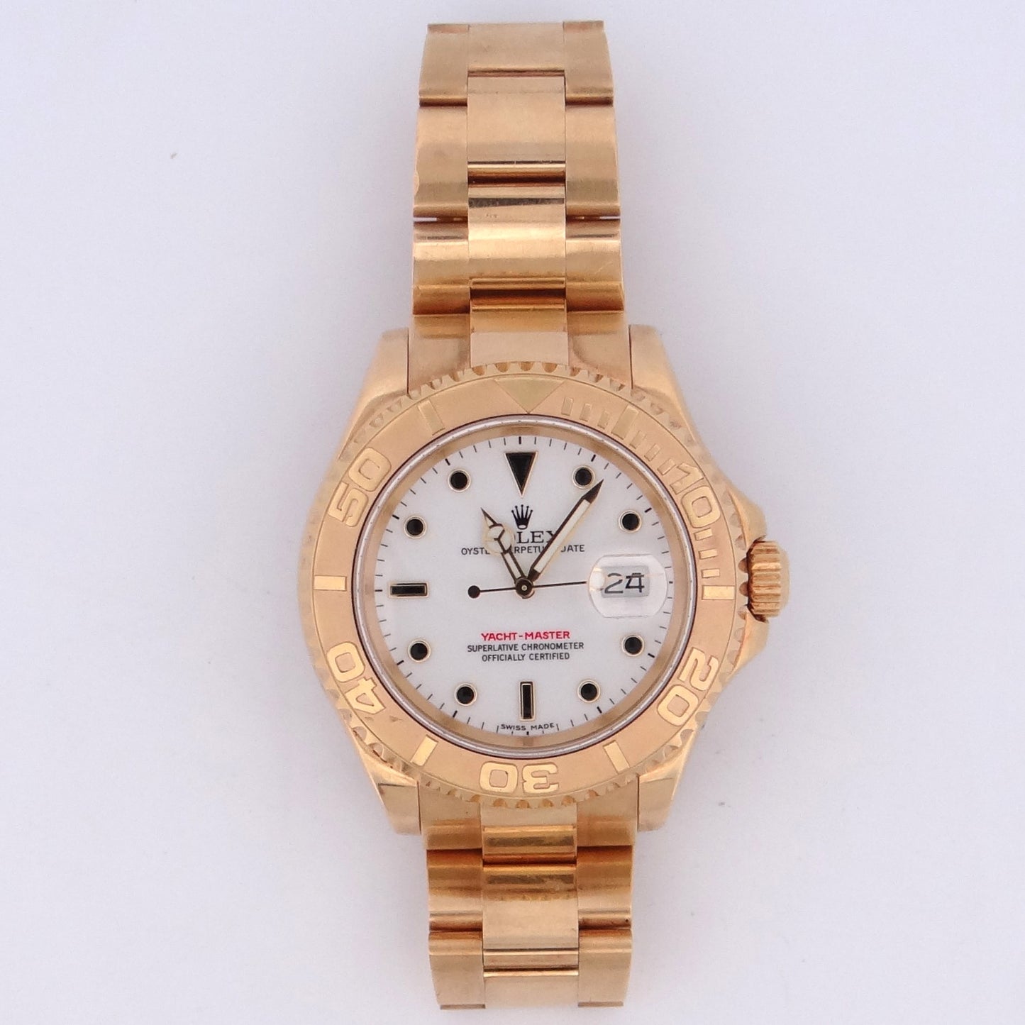 Rolex 16628 Mens Yachtmaster #28254