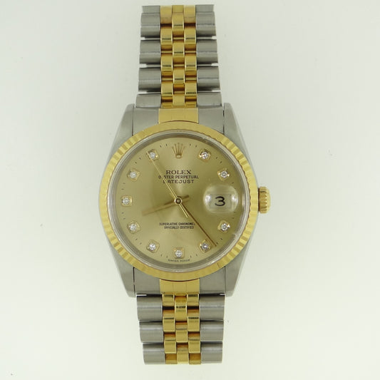 Rolex Mens Datejust 16233 #26575