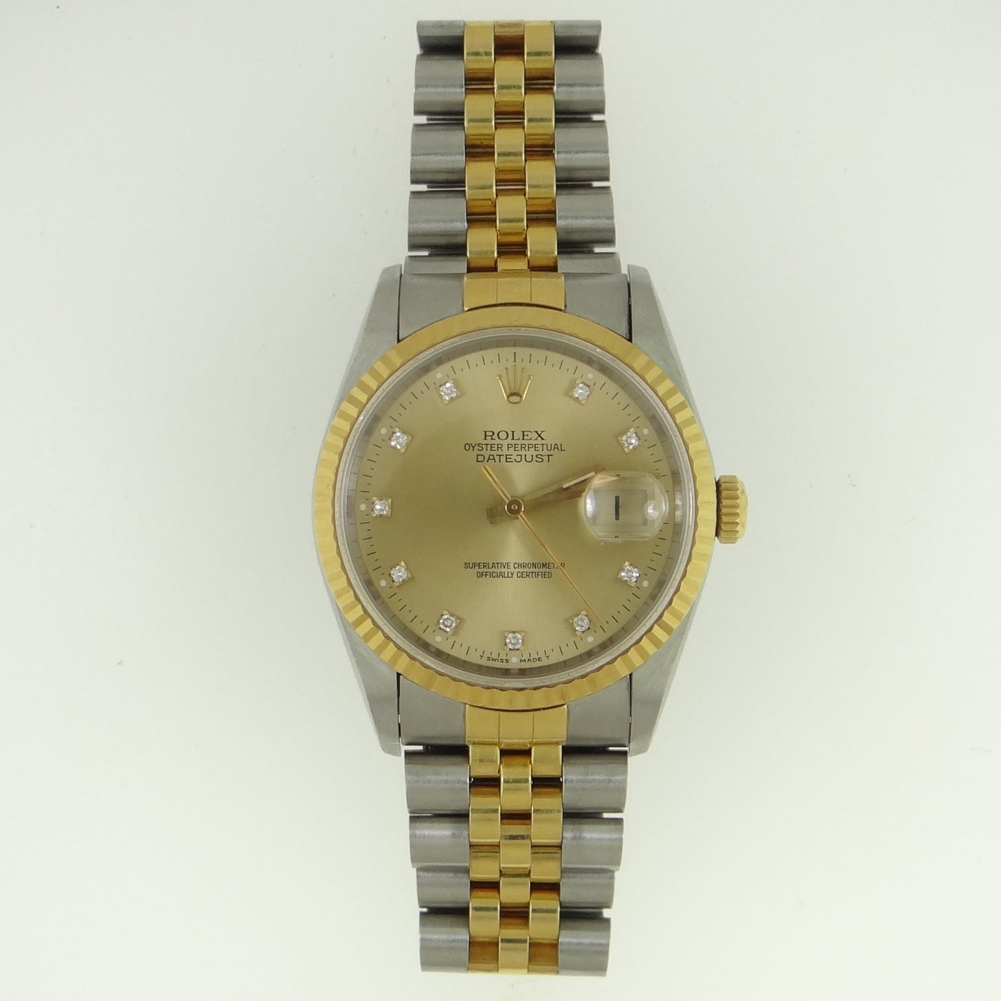 Rolex Mens Datejust 16233 #26612