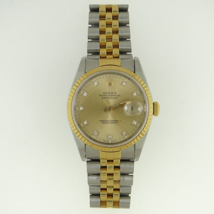 Rolex Mens Datejust 16233 #26612