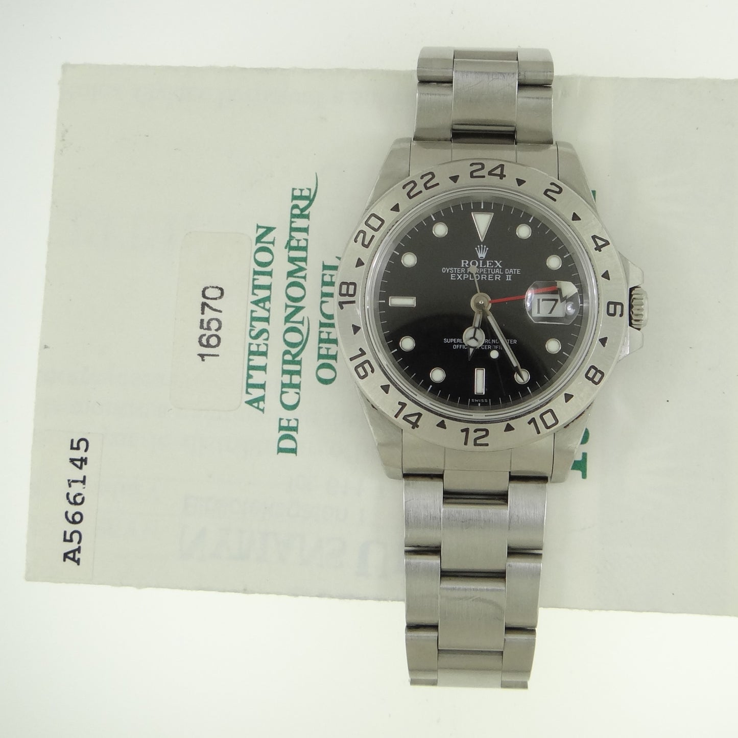 Rolex Explorer II 16570 #26598