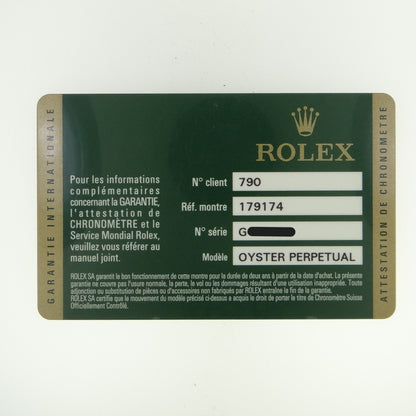 Rolex Ladies Datejust 179174 #26614