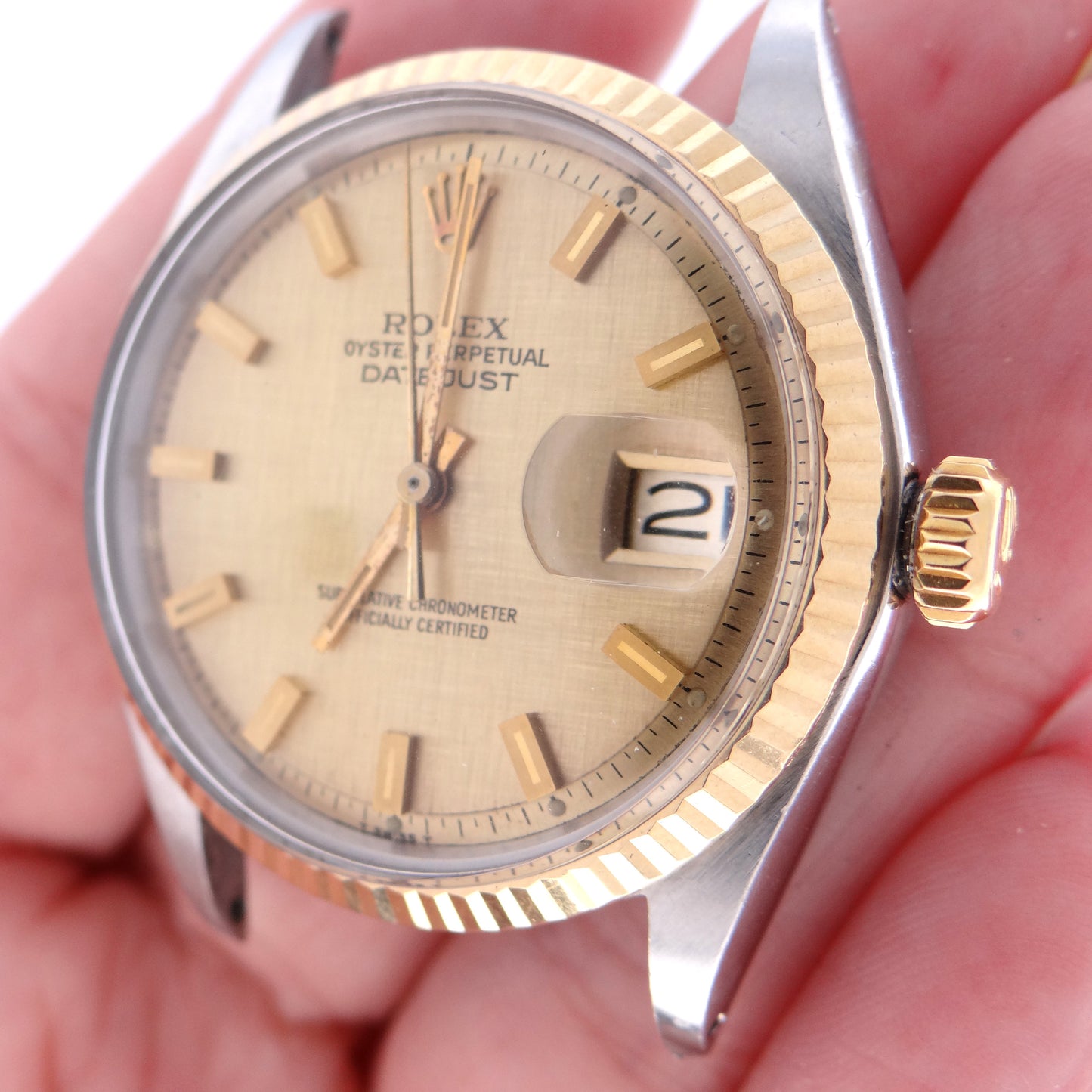 Rolex 1601 mens Datejust #28412