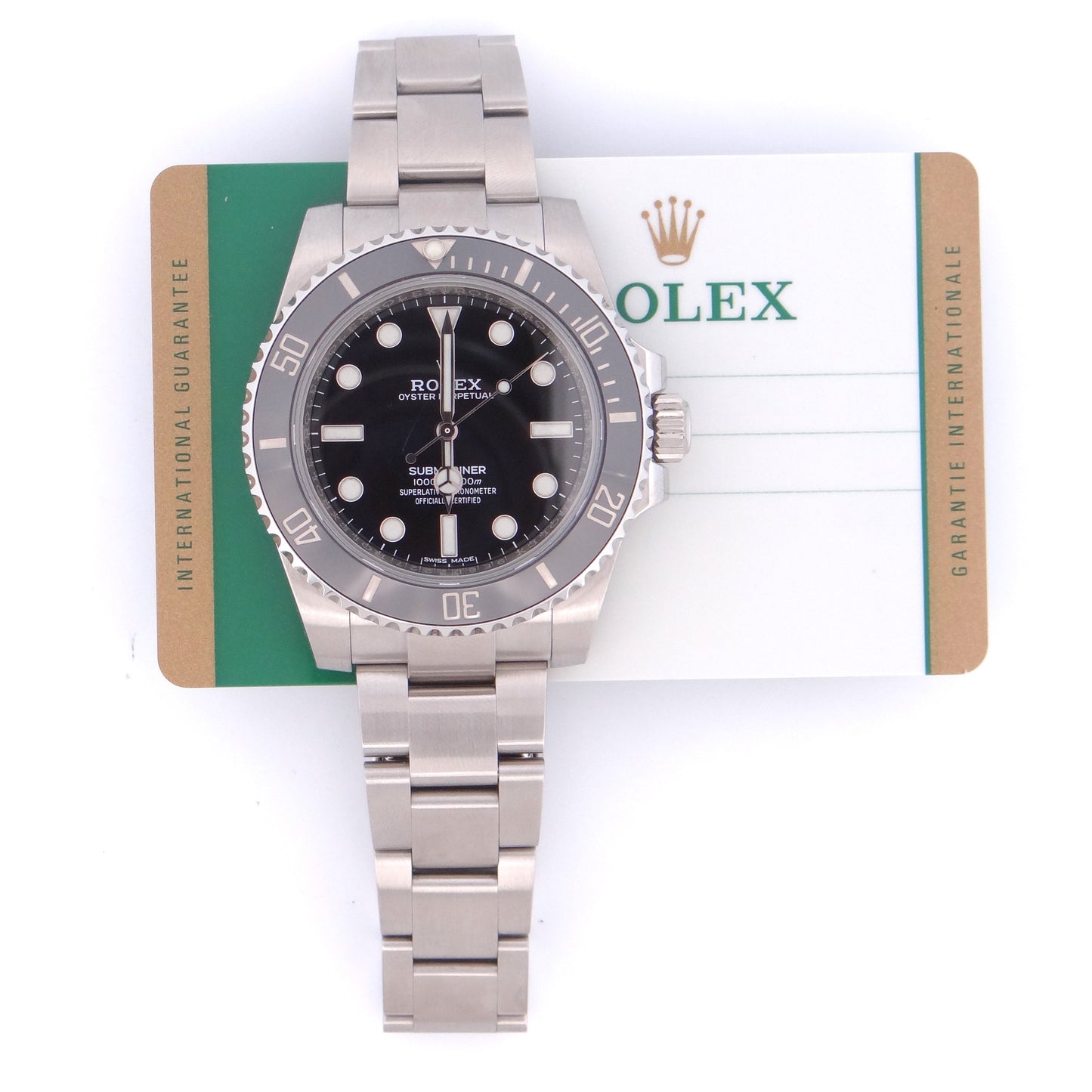 Rolex 114060 submariner #28407