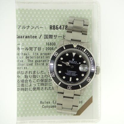 Rolex Submariner 168000 #26565