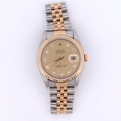 Rolex 16233 mens Datejust #28385