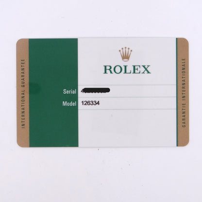 Rolex 126334 Datejust 41 #28397