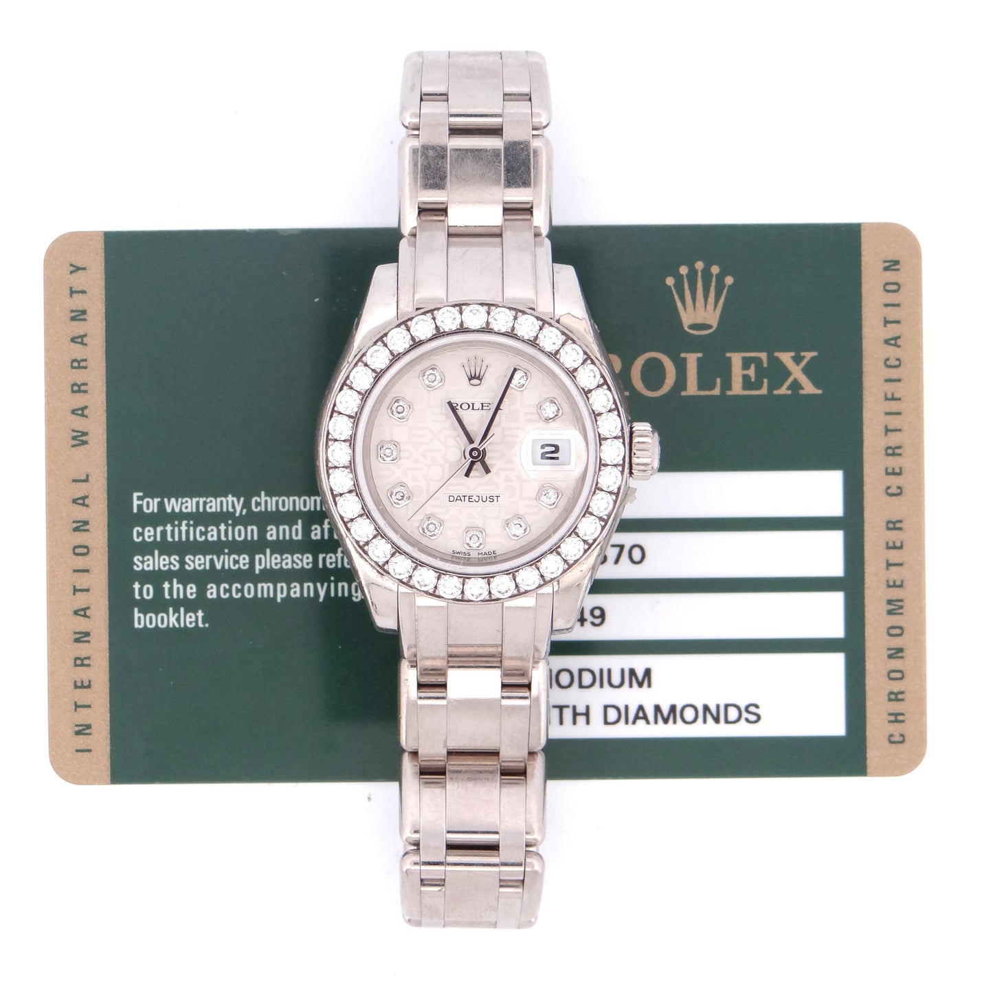 Rolex 80299 ladies Masterpiece #28331